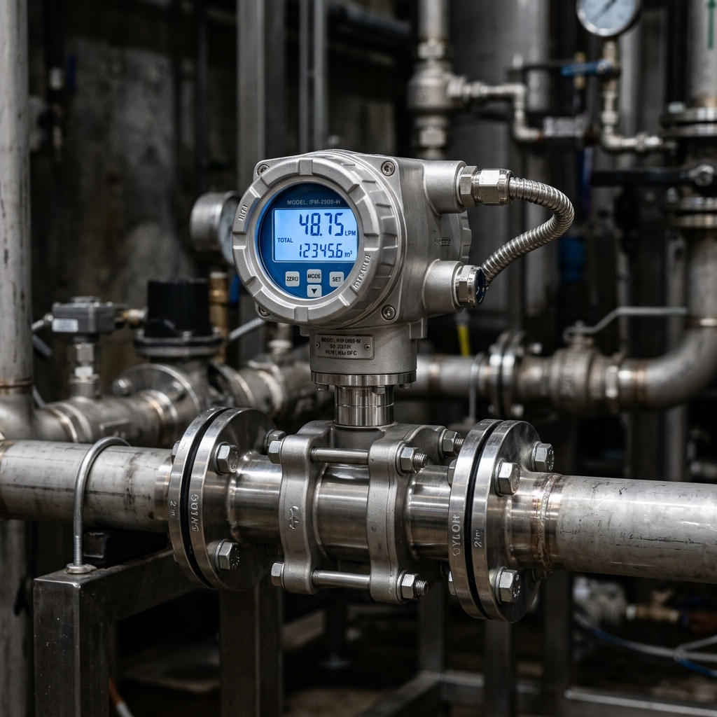 High-quality industrial water flow meter assembly